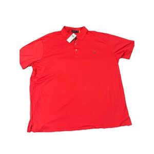 NEW! Polo Ralph Lauren Men's 3XB Red Soft Cotton Polo Shirt NWT‎ $110